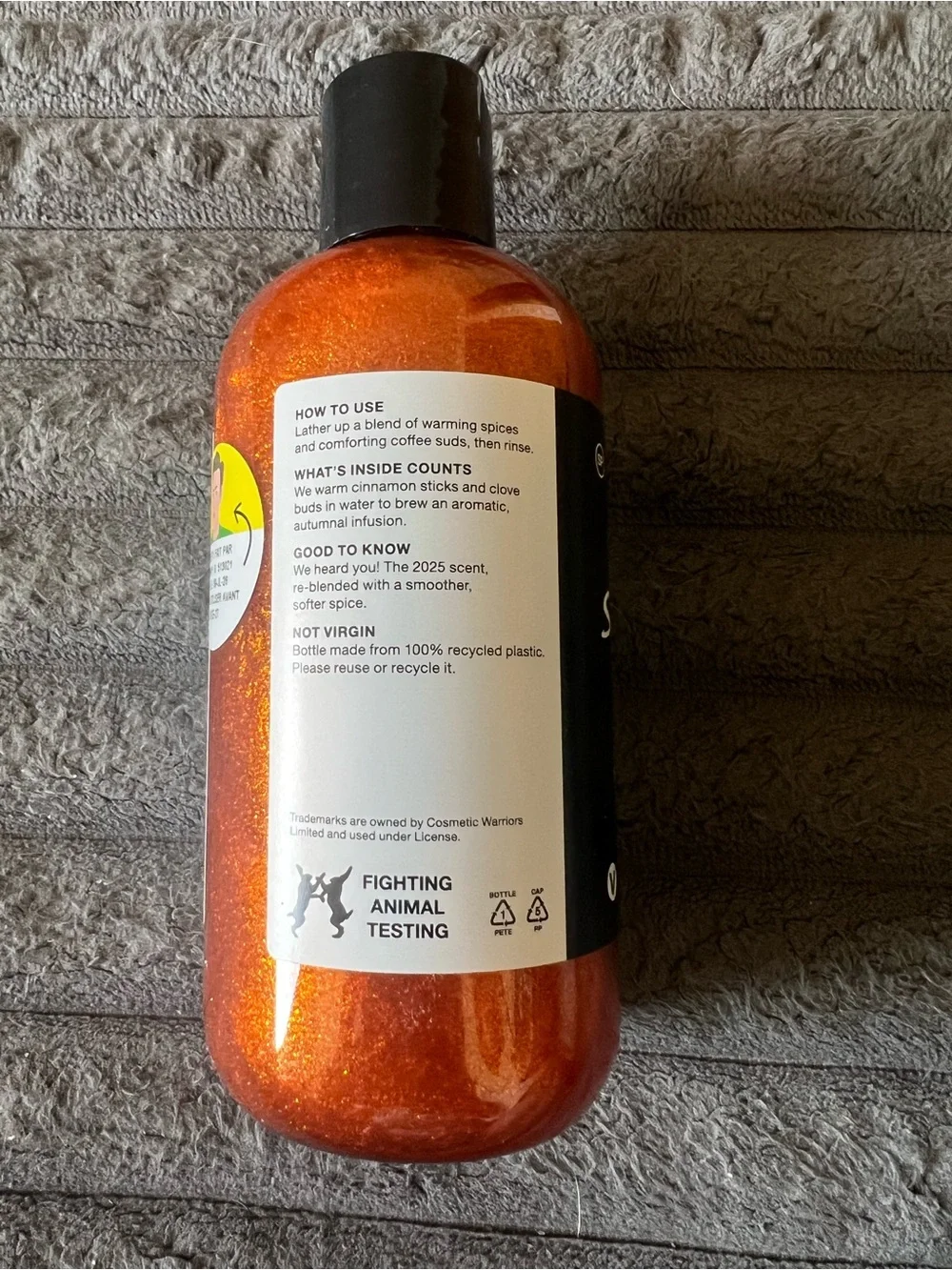 LUSH FALL 26 LIMITED EDITION CINNAMON SPICED LATTE AHOWER GEL 8.4 Oz SEALED